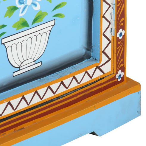 L' Orientaliste -  Hand Painted Sideboard 120x35x76 cm Solid Mango Wood